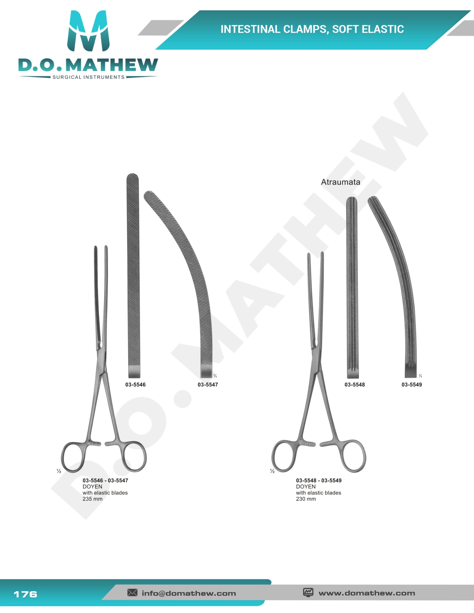 Forceps, Intestinal Clamps, Specula, Biopsy Forceps, Anuscopes